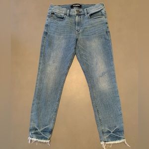 Express Mid Rise Cropped Legging